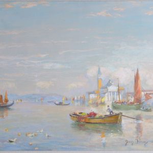 Sir David Murray Ra. "Venice". Marine. Oil Painting.